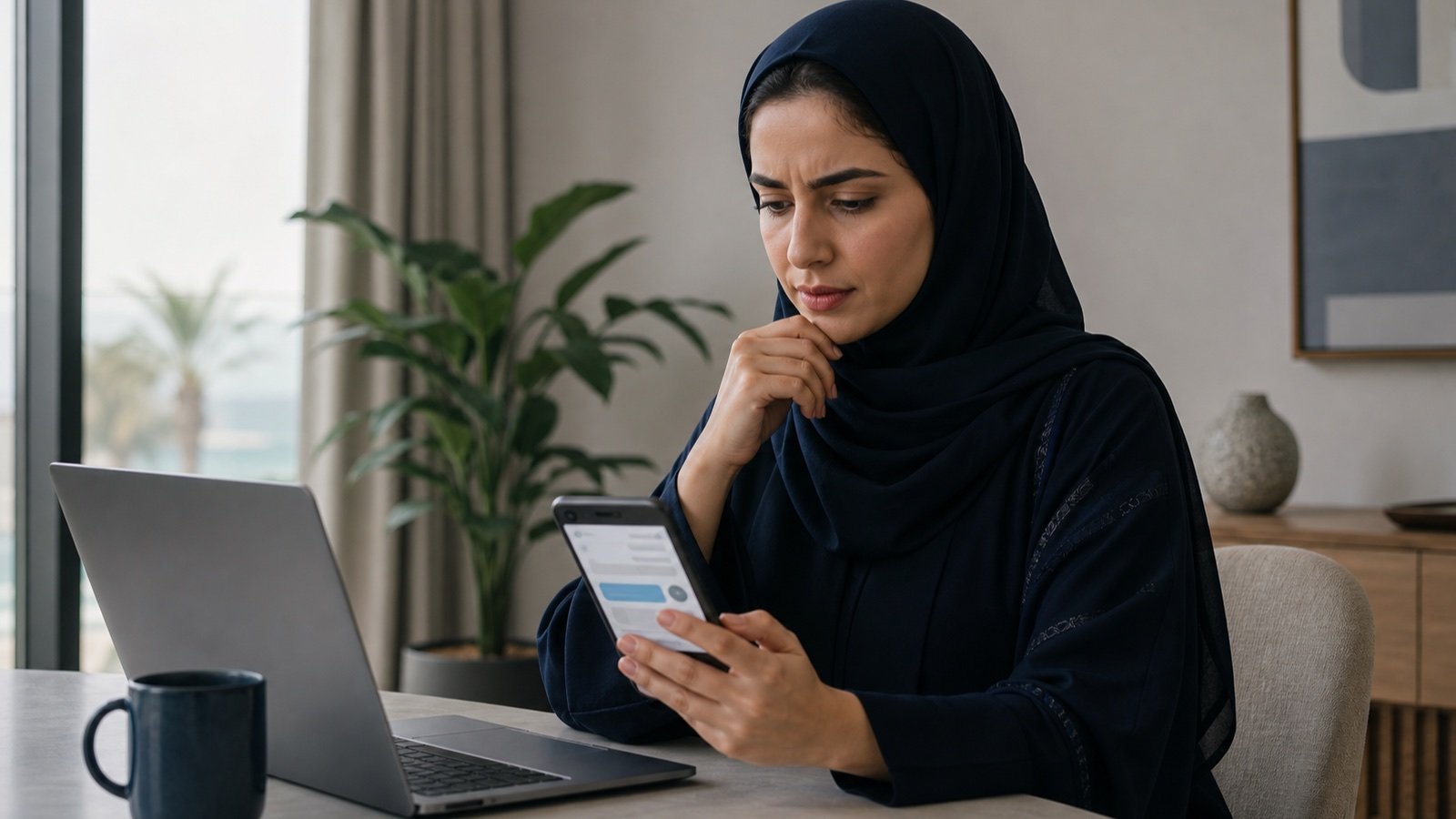 A prospective patient navigating an appointment booking journey on a smartphone.