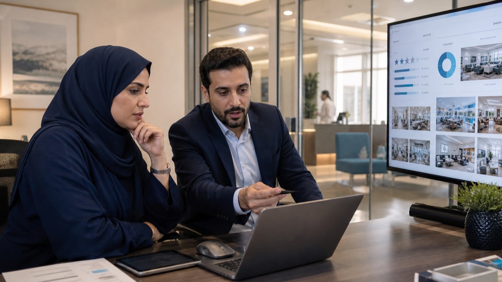 Healthcare leaders comparing the care experience with the public evidence patients can find online.